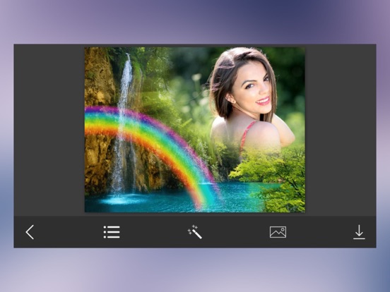 Screenshot #6 pour Rain Bow Photo Frame - Great and Fantastic Frames for your photo