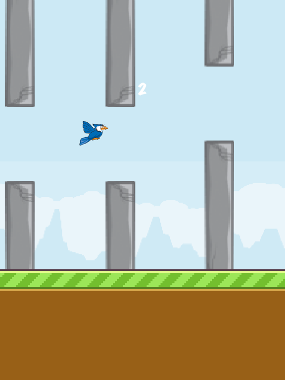 Impossible Bluejay - A flappy's adventure