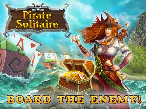 Screenshot #4 pour Pirate Solitaire. Sea Wolves Free