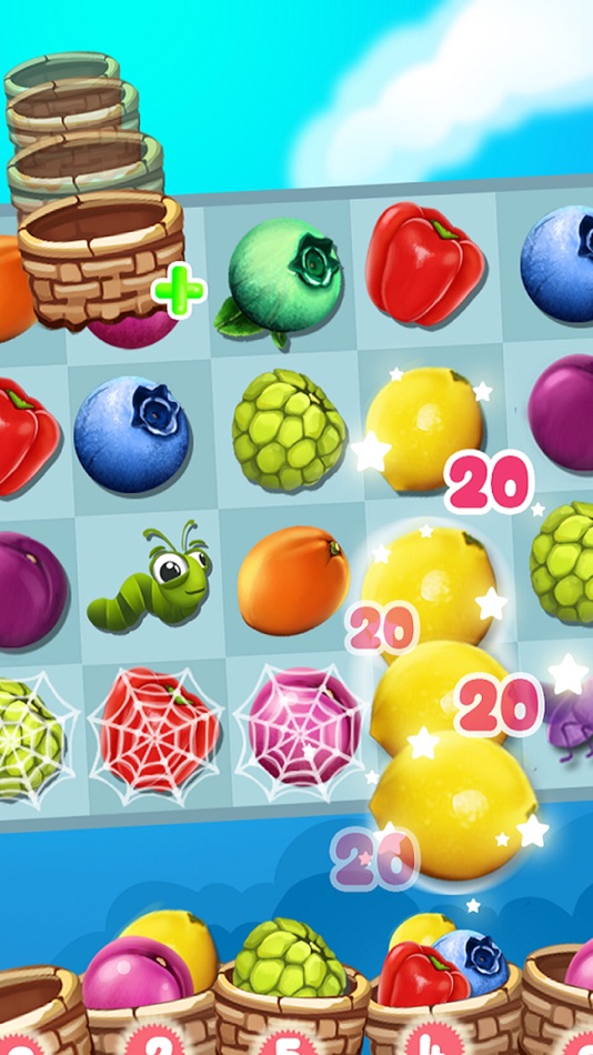 Hungry Fruit Bear Harvest Blast Matching Puzzler Games Free - 1.0 - (iOS)