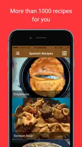 Appetizer food cooking Videos: Spanish pie recipes screenshot #1 for iPhone