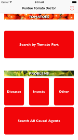 Purdue Tomato Doctor screenshot
