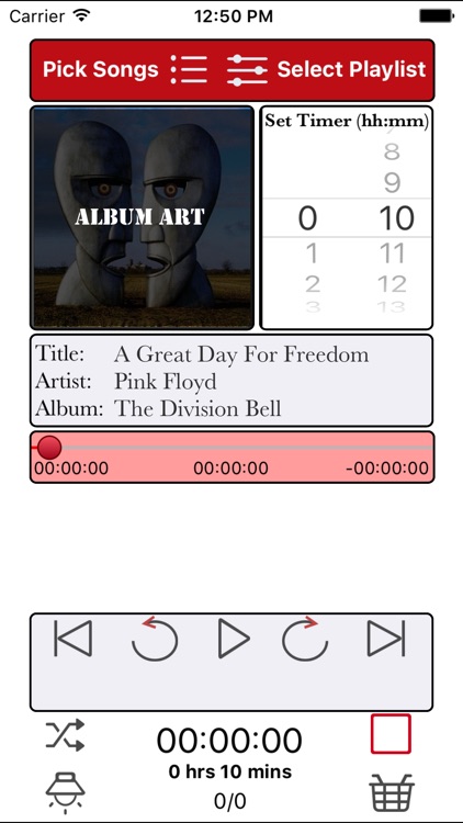 Music Timer - Stop Timer With Alerts And Night Light