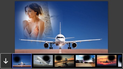 Screenshot #1 pour Airplane Photo Frames - Instant Frame Maker & Photo Editor
