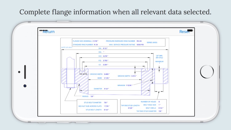 Flange Data screenshot-3