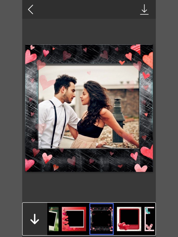 Screenshot #5 pour Love Photo Frame - Romantic Picture Frames & Photo Editor