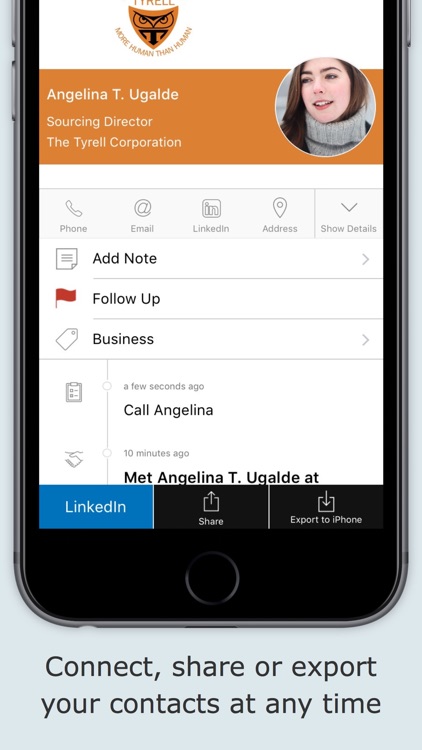 namecard - The new age of contact exchange screenshot-4