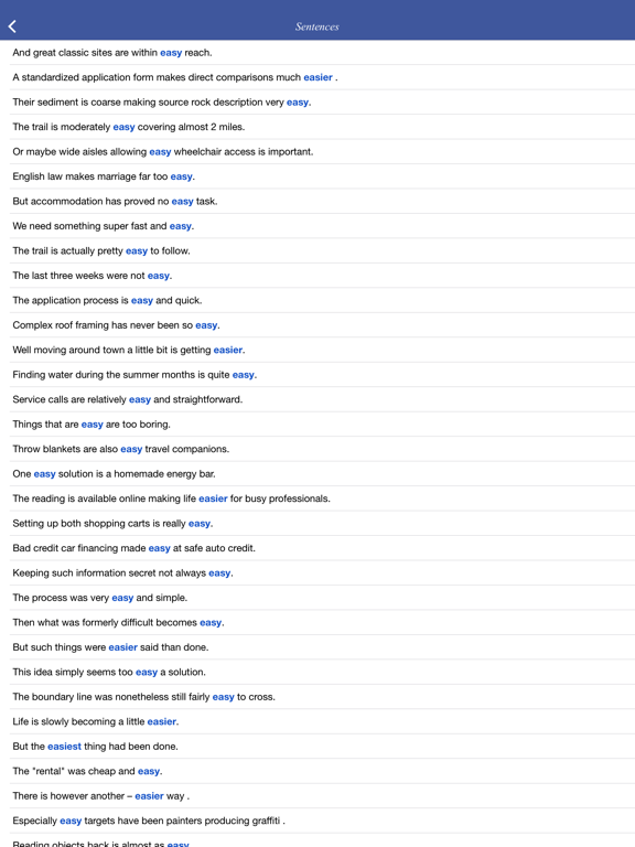 Screenshot #6 pour Mastering Oxford 3000 word list - quiz, flashcard and match game
