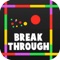 "Break Through" is a flappy game but it's also a crazy fun color matching skill game that will test your reaction time and reflexes