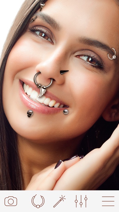 Piercings Photo Booth - Body Piercing Photo Effect for MSQRD Instagram ProCamera SymplyHDR InstaBeautyのおすすめ画像2