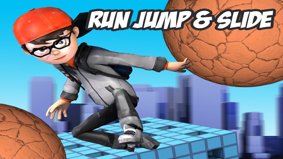 #5. Run Jump and Slide (iOS) By: Mossaab Shuraih