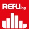 The mobile version of the REFUlog portal, with provides the user with information on the power output, generated income and energy of the systems