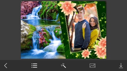 Screenshot #2 pour Waterfall Photo Frames - Elegant Photo frame for your lovely moments