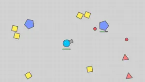 Battle Tank World - Big Geometry.Ai War screenshot #1 for iPhone