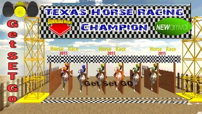 Texas Horse Racing Champion – Simulated Horseback Jockey Riding in West Haven Derby Race 2016 app screenshot
