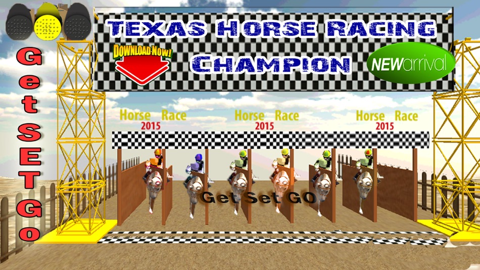 Texas Horse Racing Champion – Simulated Horseback Jockey Riding in West Haven Derby Race 2016 - 1.0 - (iOS)