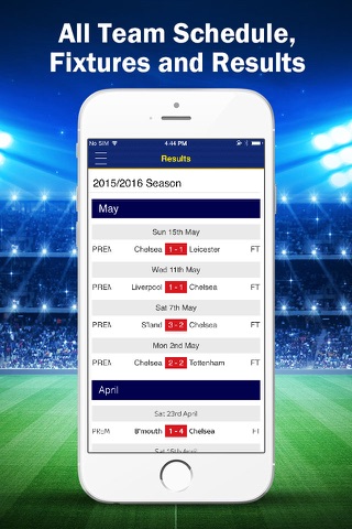 Live Scores & News for Chelsea F.C. App screenshot 2