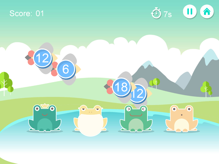 ABC 123 Feed The Frogs