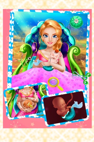 Mermaid New Born Baby - Beauty Pregnancy Check & Cute Infant Care screenshot 2