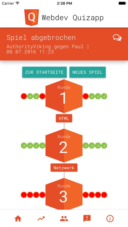 Webdev Quiz - Die Quiz-App!