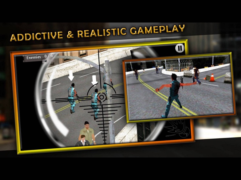 City Sniper Killer -Hit the Liberty Prisoner Guard screenshot 6
