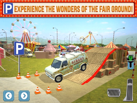 Screenshot #6 pour Circus Trucker Parking Sim Gratuit Jeux de Voiture de Course