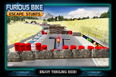 Furious Bike Escape Stunts screenshot 4