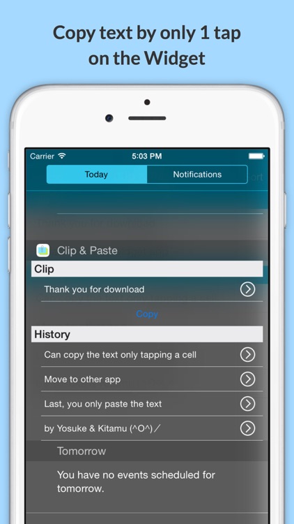 Clip & Paste - Copy and paste easily with widget screenshot-0