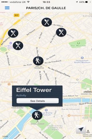Paris - City Guides, Offline Maps & Navigationのおすすめ画像1