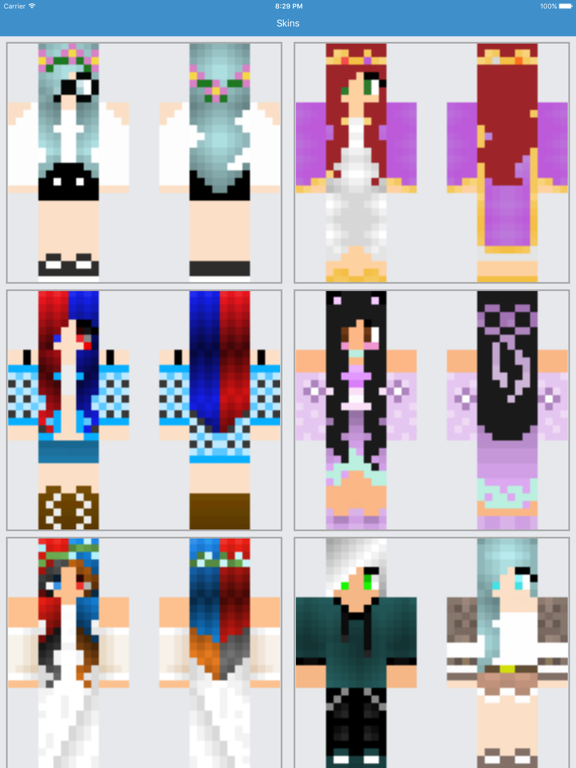 Screenshot #5 pour Aphmau Skins for Minecraft - Best Skins Free App