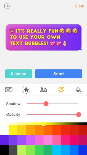 Color Text Messages- customizer colorful texting screenshot 3