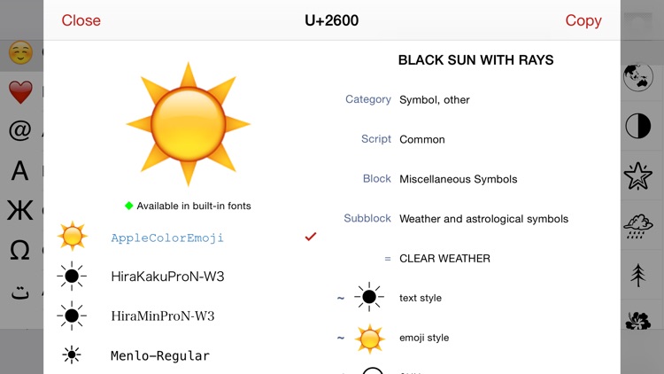 Unicode Pad