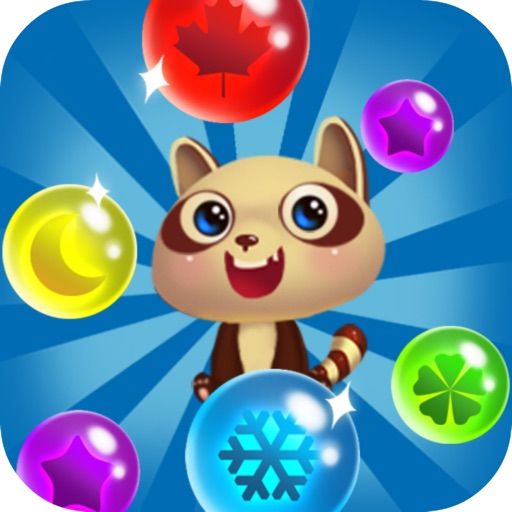 Bubble Shooter Deluxe - Land Pet Pop 2016 Free Edition Icon
