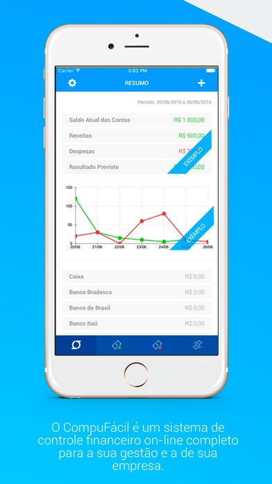 Screenshot #1 pour CompuFácil - Financeiro