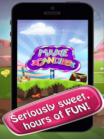 Candy floss dessert treats maker - Satisfy the sweet cravings! iPad free version iPad screenshot