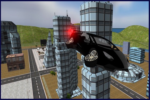 Flying Car Simulator - Futuristic Driving Stunts - Airplane Flight Pilot screenshot 4