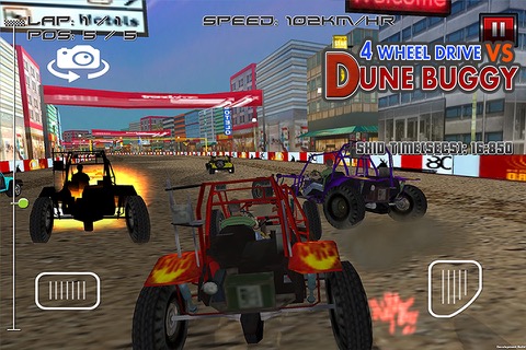 4 Wheel Drive Vs Dune Buggy - Free 3D Racing Gameのおすすめ画像2