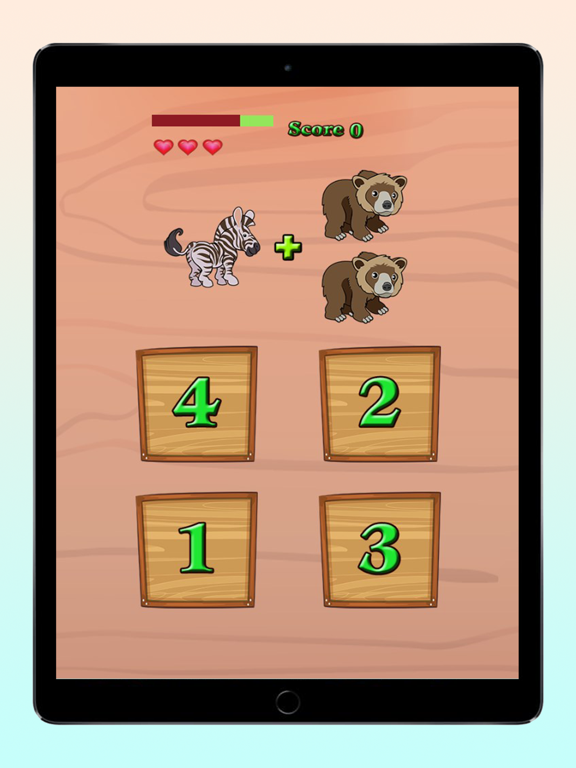 Screenshot #1 for Kindergarten and Preschool Educational Math Addition Game For Kids