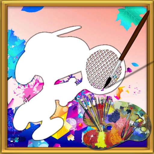 Coloring For Kids Games Snoopy Edition Icon