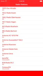 Radio Nordrhein-Westfalen FM - Live online Musik Stream von deutschen Radiosender hören screenshot #1 for iPhone