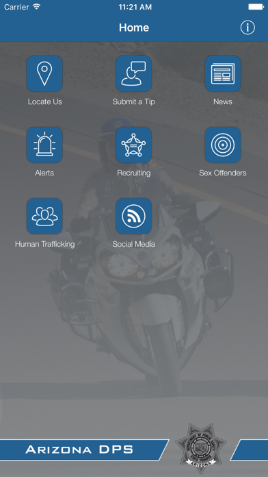 Screenshot #1 pour Arizona DPS Mobile