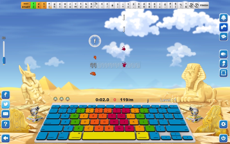 #5. Typing Fingers (macOS) Podle: Foriero s.r.o.
