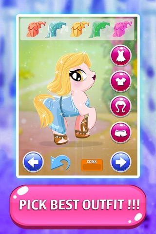 High My Monster Pony princess Dress-Up - After makeover queen dolls frozen white games for girls screenshot 3