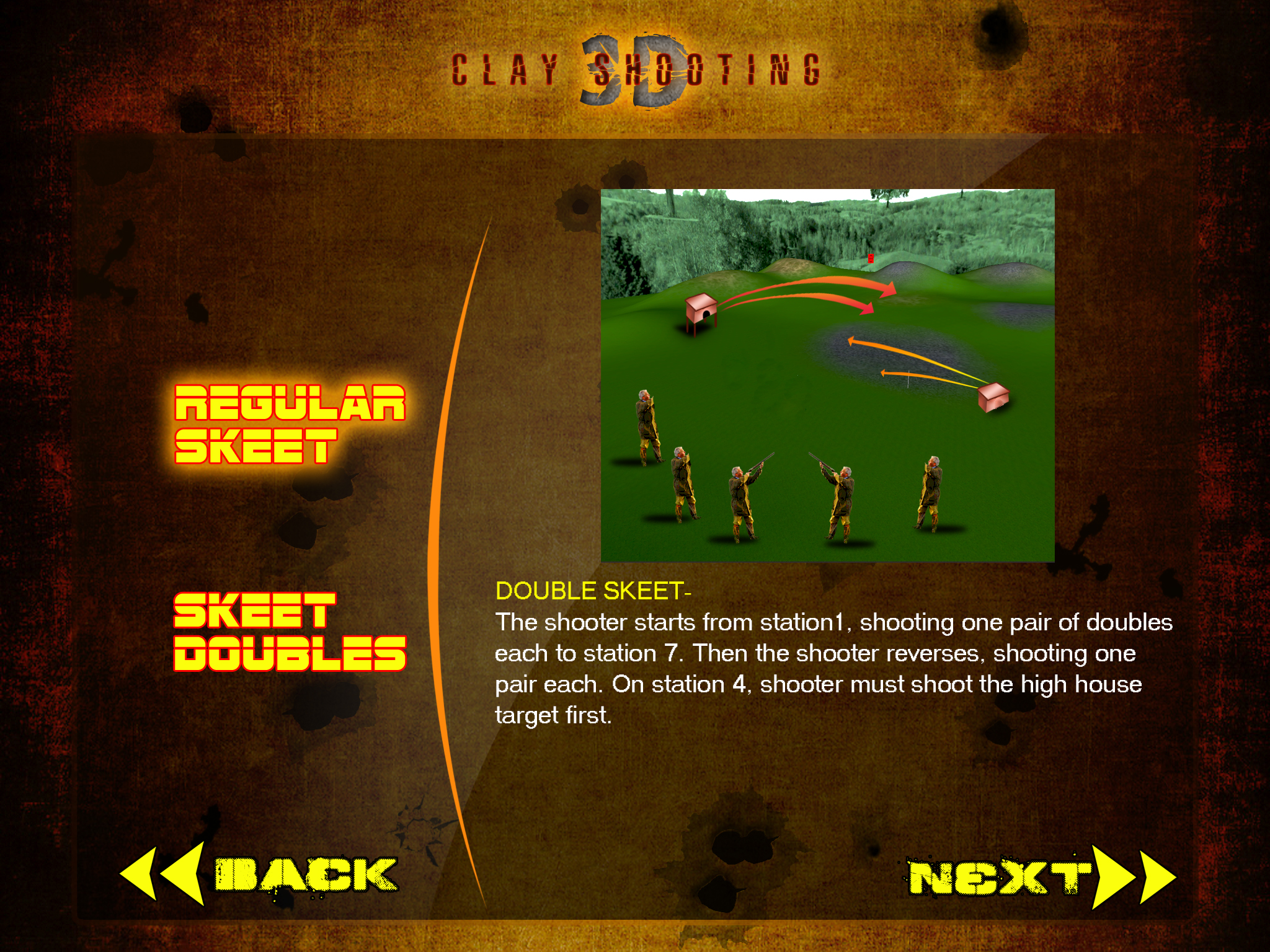 Clay shooting 3D - Double Trap | Skeet | Sporting Clays | Shotgun Game | Hunt | Shoot