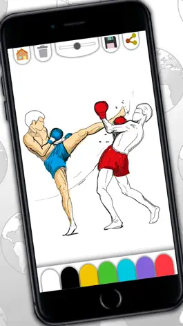 Game screenshot Мировые рисунки в раскраске для взрослых hack