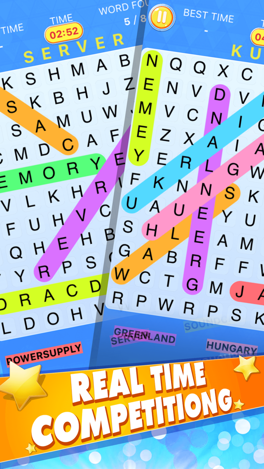 #3. Word Search - Find Hidden Words Live Mobile Puzzle App (iOS) 由: 宁 桂
