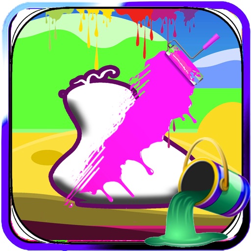 Coloring For Kids Game Veggie Tales Edition Icon