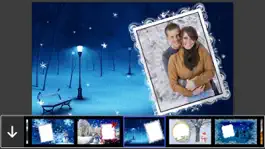 Game screenshot Snowfall Photo Frames - Creative Frames for your photo mod apk