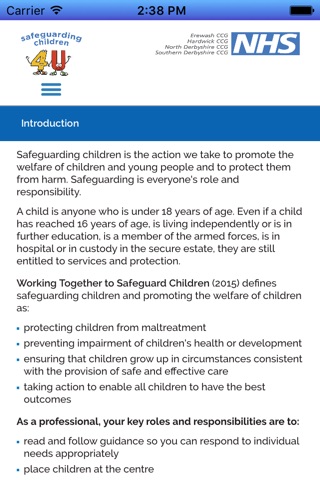 Safeguarding Children 4 U screenshot 2