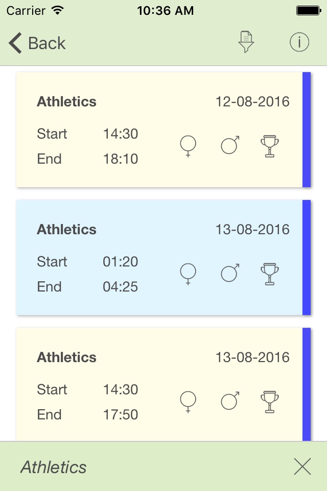 Brazil Games 2016 Dates and Schedule of Rio de Janeiro Summer Sport Events screenshot 4